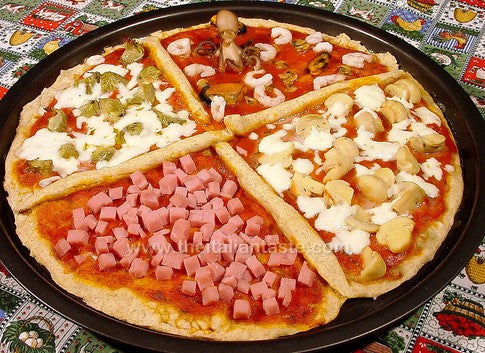 بيتزا الفصول الأربعة